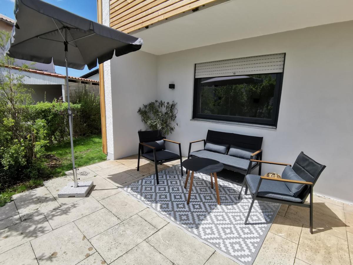 Moderne Ferienwohnungen Mit Designbad Petting Dış mekan fotoğraf